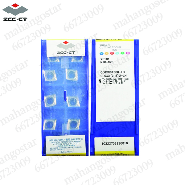 الماس تراشکاری CCGX09T308 LH YD101 برند ZCC