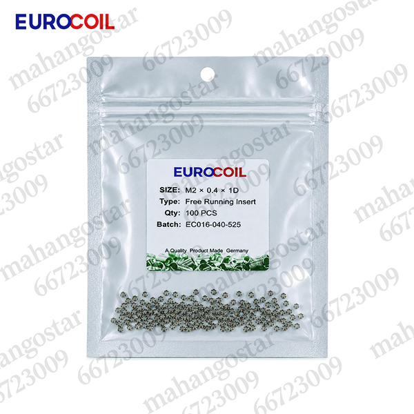 فنر هلی کویل EUROCOIL سایز M2×0.4×1D