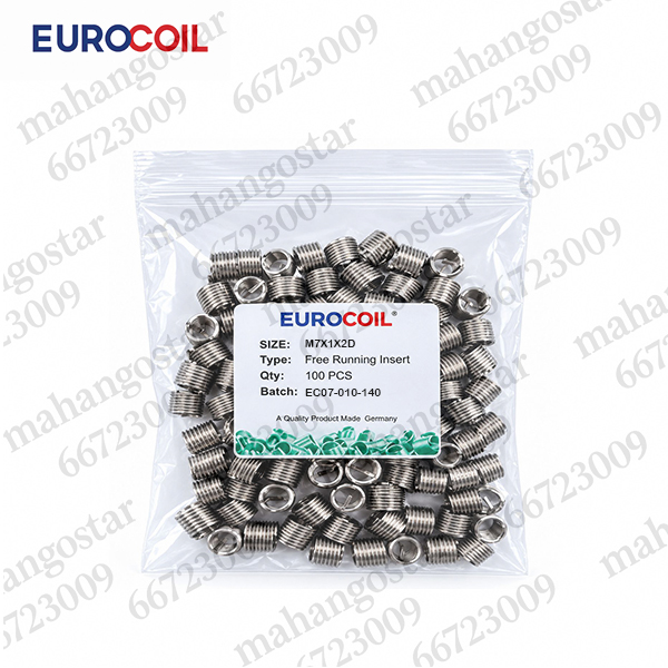 فنر هلی کویل EUROCOIL سایز M7×1×2D