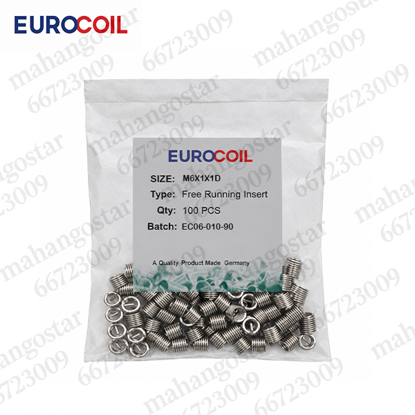 فنر هلی کویل EUROCOIL سایز M6×1×1D
