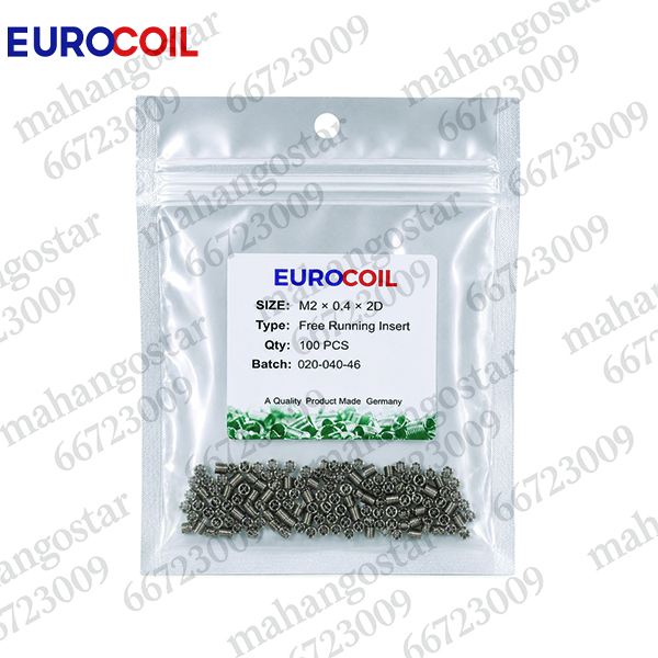 فنر هلی کویل EUROCOIL سایز M2×0.4×2D 