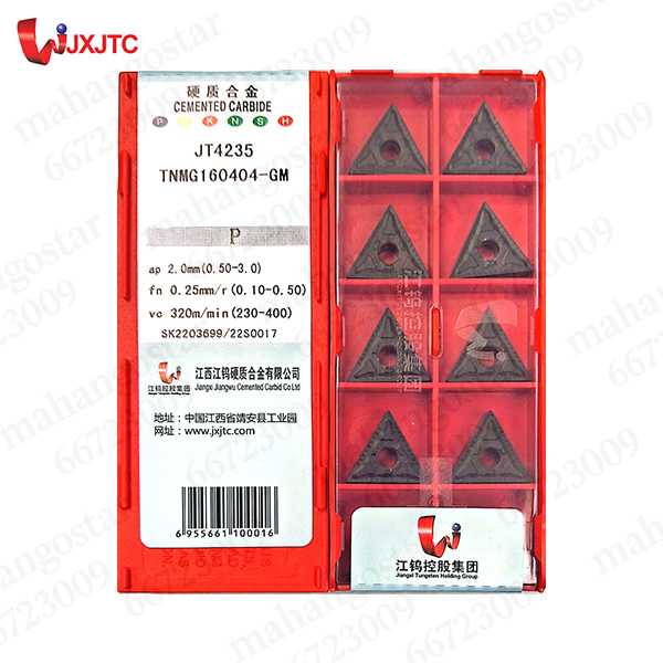 الماس تراشکاری TNMG160404-GM JT4235 برند JXJTC