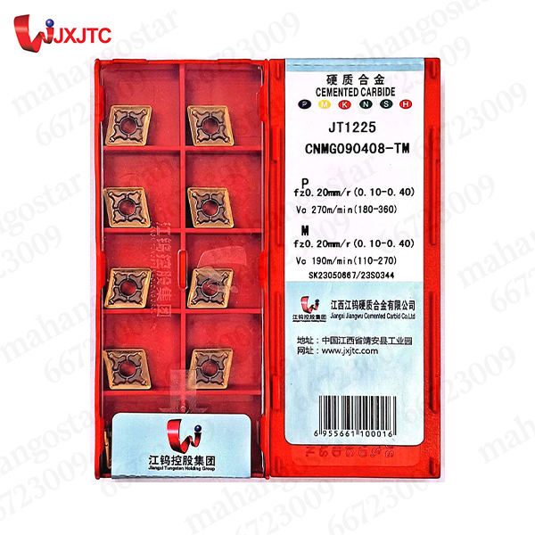 الماس تراشکاری CNMG090408-TM JT1225 برند JXJTC