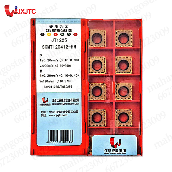 الماس تراشکاری SCMT120412-HM JT1225 برند JXJTC