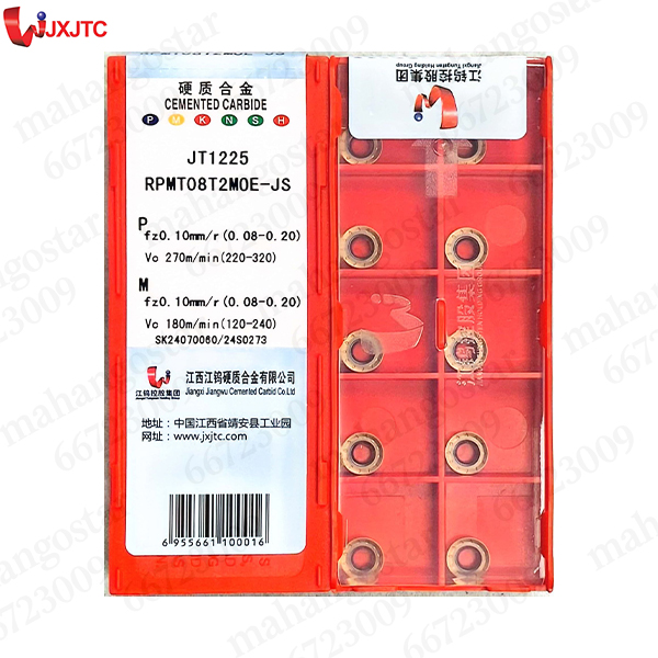 الماس تراشکاری RPMT08MOE-JS – گرید JT1225